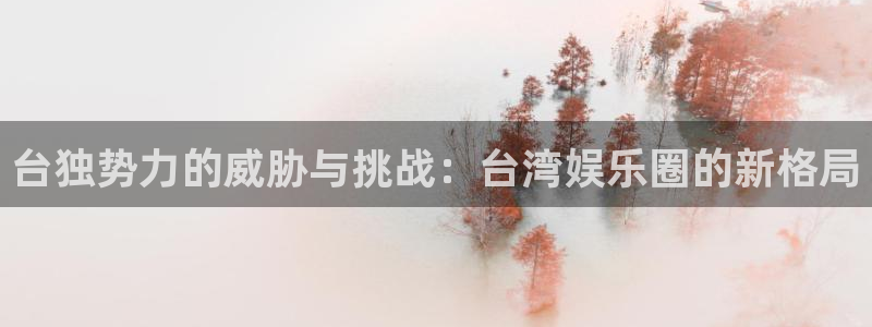 台独势力的威胁与挑战：台湾娱乐圈的新格局