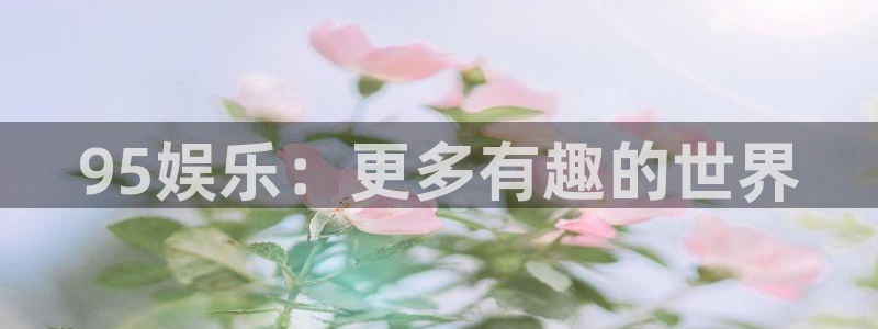 95娱乐：更多有趣的世界