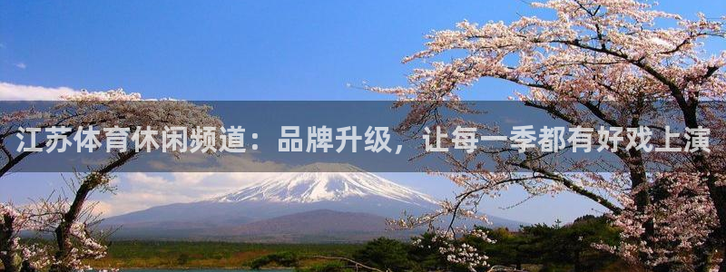 江苏体育休闲频道：品牌升级，让每一季都有好戏上演