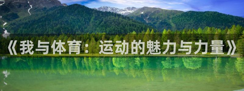 《我与体育：运动的魅力与力量》
