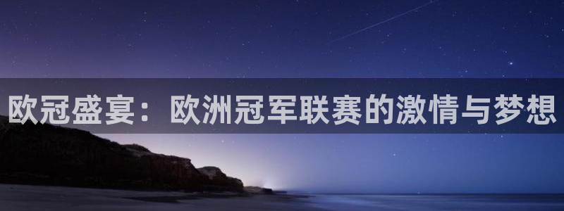 欧冠盛宴：欧洲冠军联赛的激情与梦想