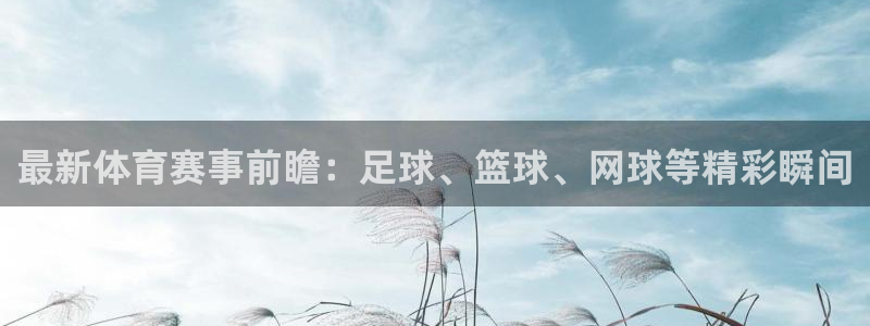 最新体育赛事前瞻：足球、篮球、网球等精彩瞬间