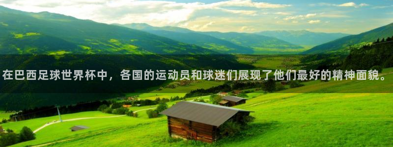 在巴西足球世界杯中，各国的运动员和球迷们展现了他们最好的精神面貌。