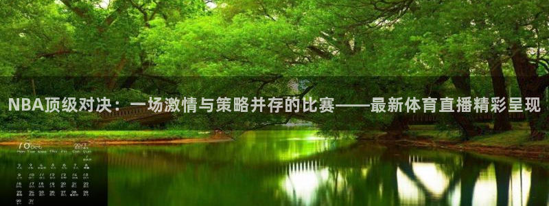 NBA顶级对决：一场激情与策略并存的比赛——最新体育直播精彩呈现