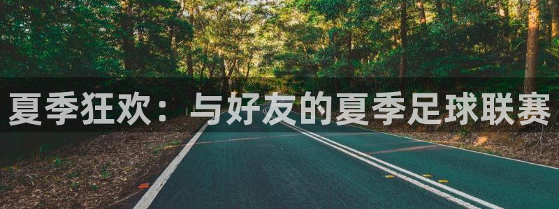 夏季狂欢：与好友的夏季足球联赛